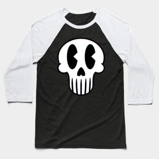 Rubber Hose Skull Baseball T-Shirt